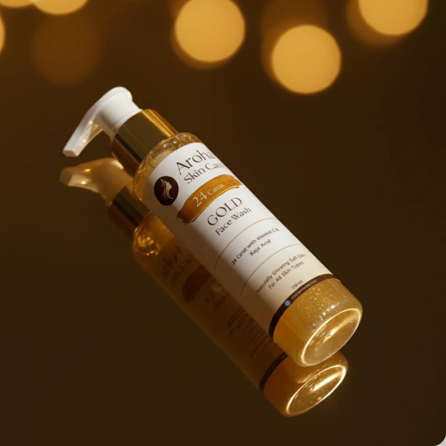 Aroha Skin Care 24 Carat Gold Face Wash (120 ml)