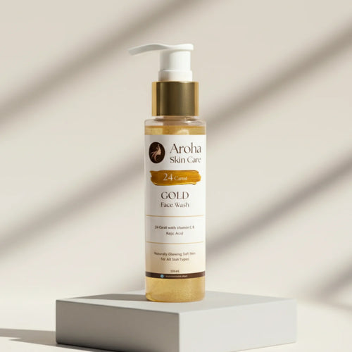 Aroha Skin Care 24 Carat Gold Face Wash (120 ml)