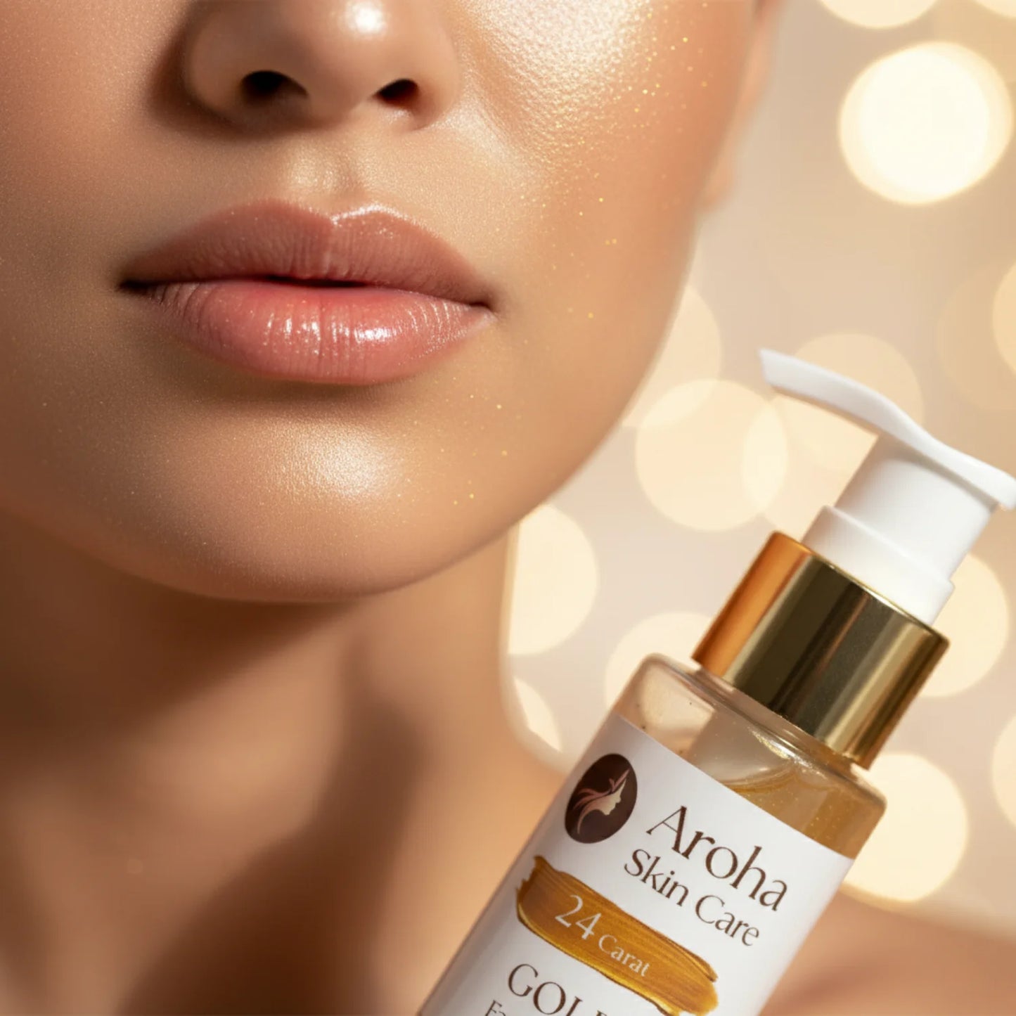 Aroha Skin Care 24 Carat Gold Face Wash (120 ml)