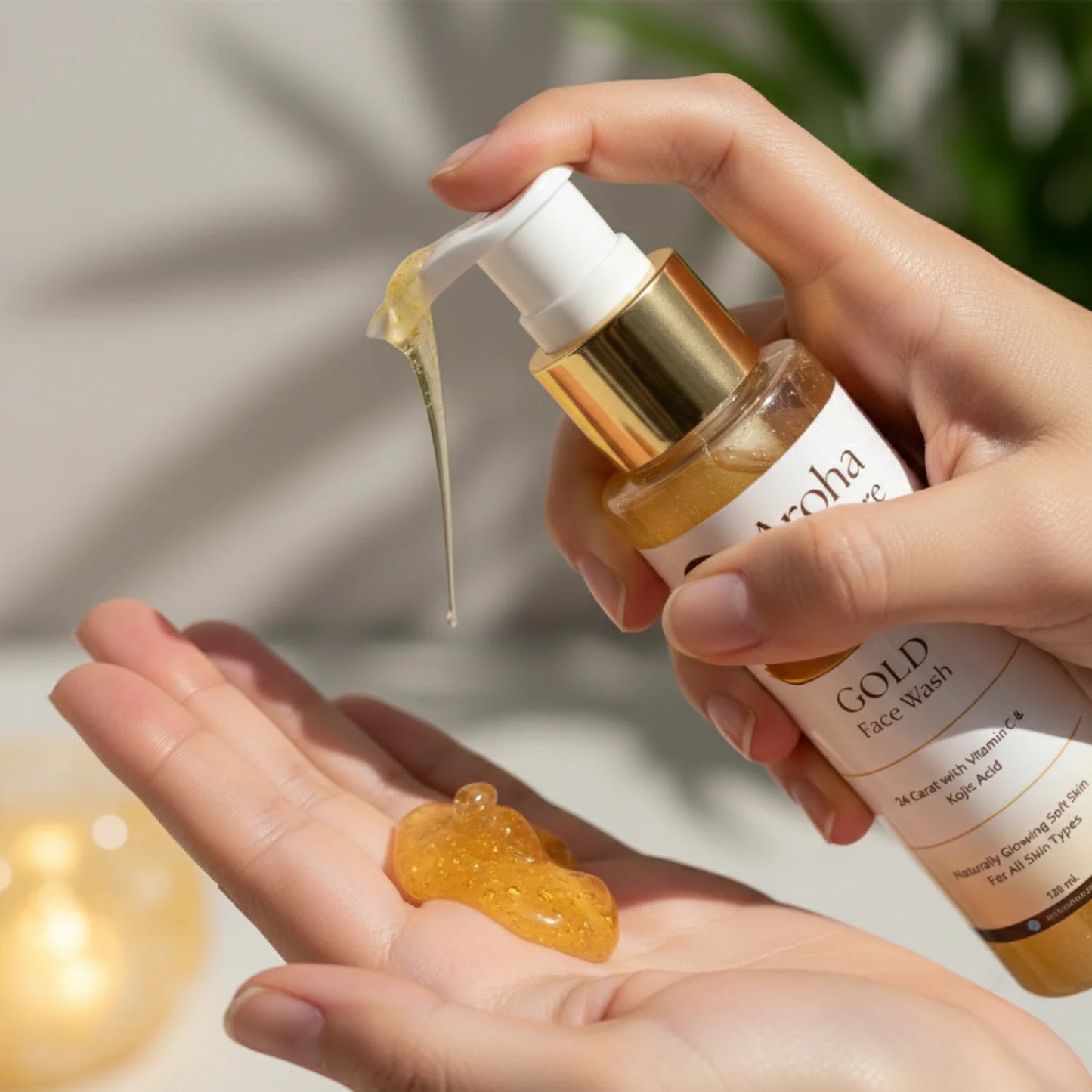 Aroha Skin Care 24 Carat Gold Face Wash (120 ml)