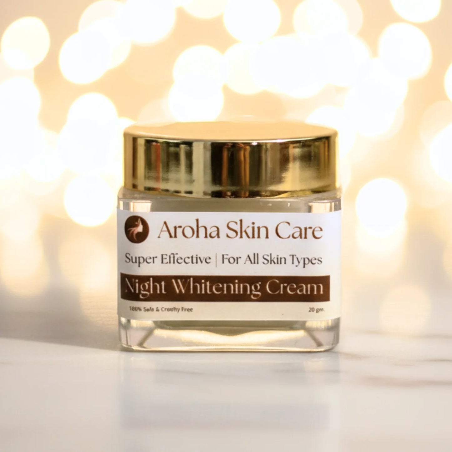 Aroha Skin Care Night Whitening Cream for Face (20gm)