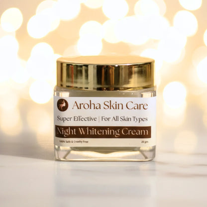 Aroha Skin Care Night Whitening Cream for Face (20gm)