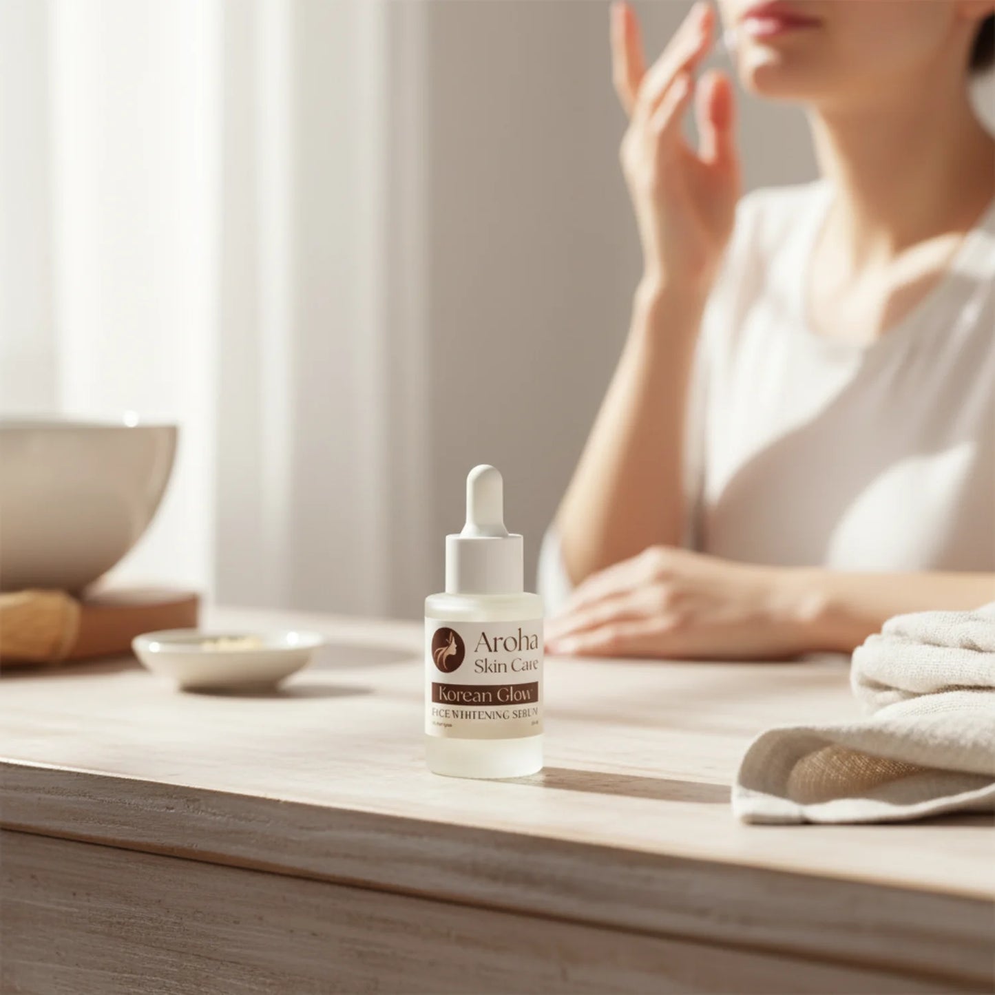 Aroha Skin Care Korean Glow Face Whitening Serum (30 ml)