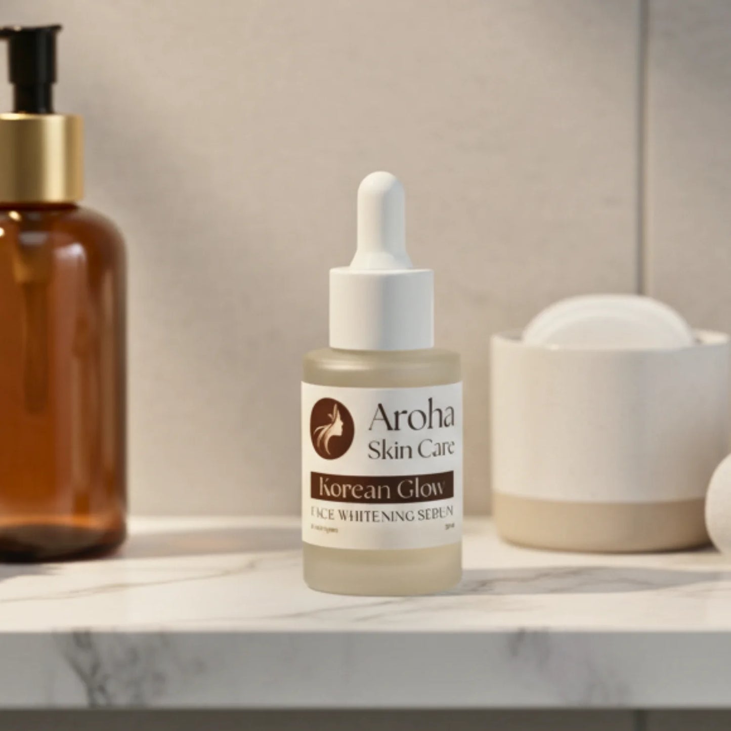 Aroha Skin Care Korean Glow Face Whitening Serum (30 ml)
